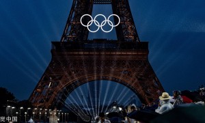 突发!巴黎出现大面积停电 埃菲尔铁塔上奥运五环全黑